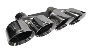 Chevrolet Corvette C7 Performance Exhaust - CORSA Performance - Quad 4.5in. Polished Pro-Series Tip Kit - `14-`19 Chevrolet Corvette C7 Performance Exhaust - CORSA Performance - Quad 4.5in. Polished Pro-Series Tip Kit - `14-`19